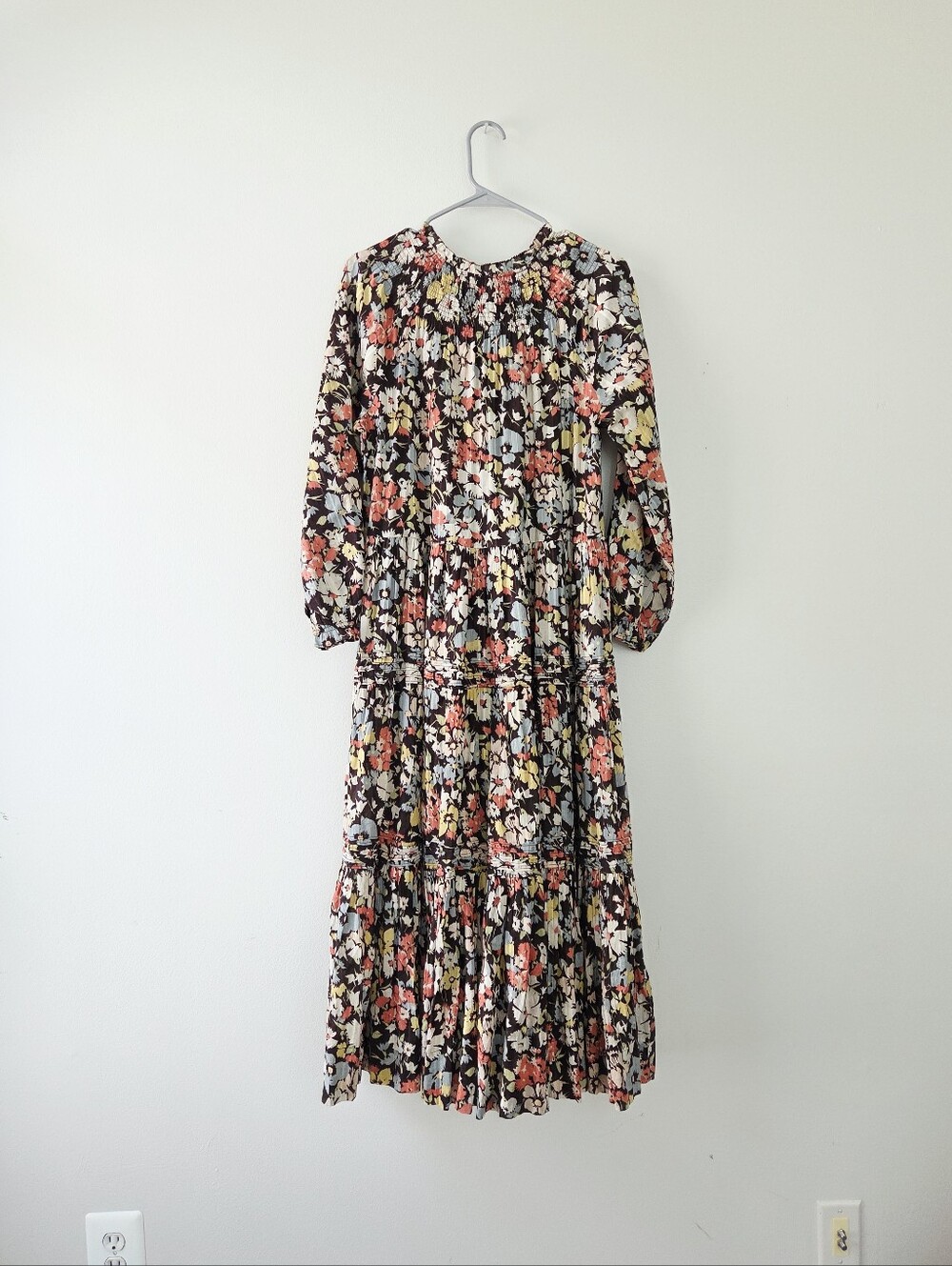 The Great. The Pasture Midi Dress Meadow Floral Size 3 Cottagecore - Picture 7 of 9